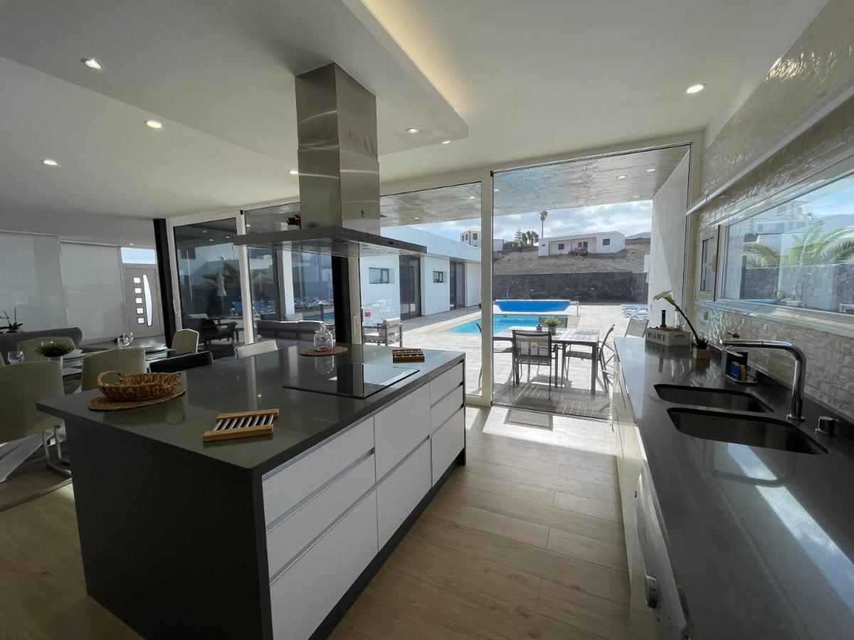 Eslanzarote Eco Villa Tony, Heated Pool, Jacuzzi, Sat Tv, Super Wifi La Costa Dış mekan fotoğraf