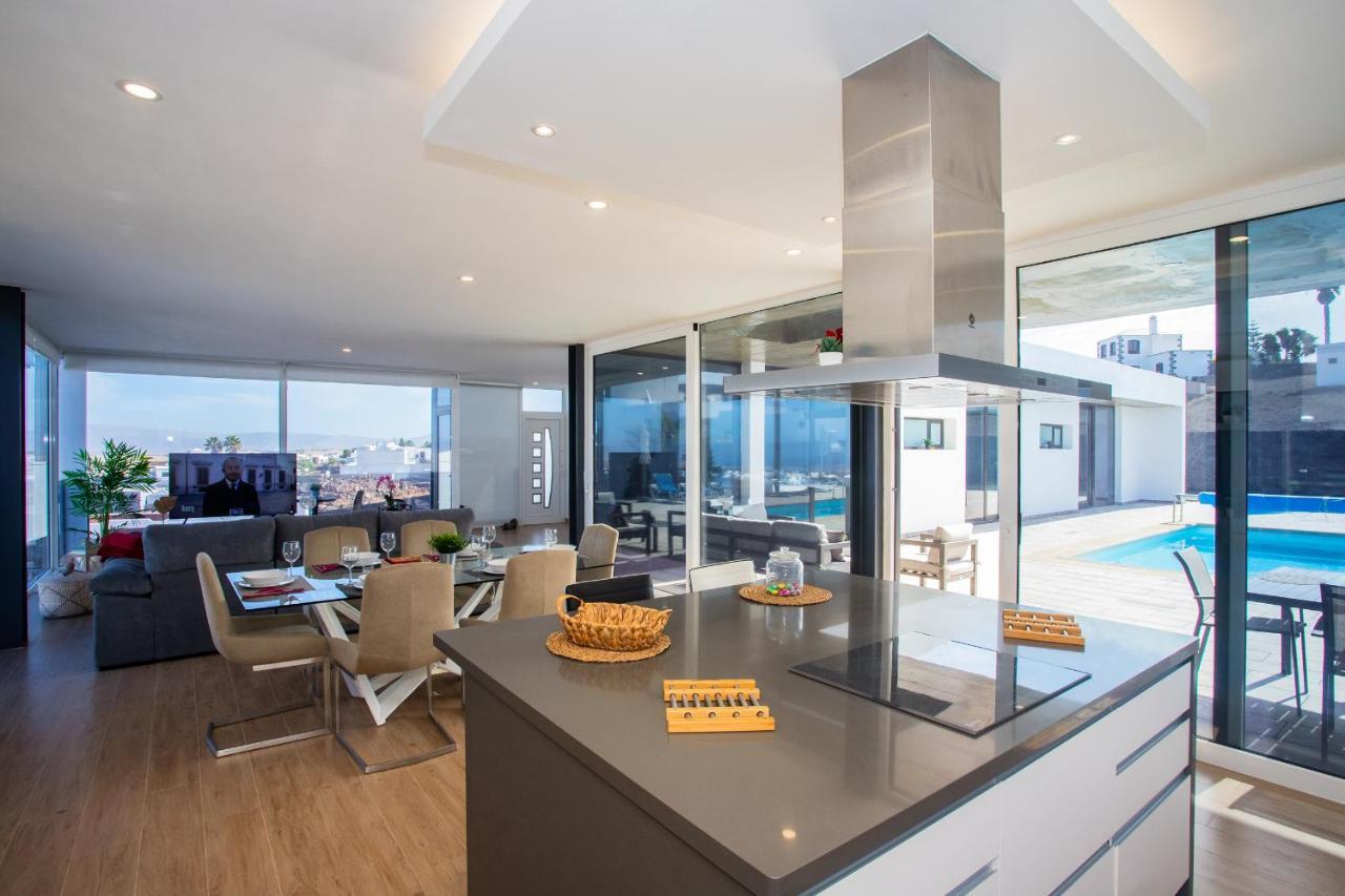 Eslanzarote Eco Villa Tony, Heated Pool, Jacuzzi, Sat Tv, Super Wifi La Costa Dış mekan fotoğraf