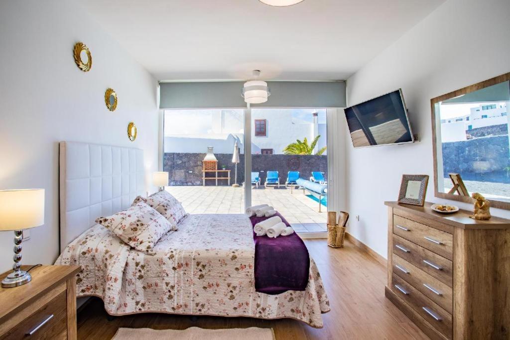 Eslanzarote Eco Villa Tony, Heated Pool, Jacuzzi, Sat Tv, Super Wifi La Costa Dış mekan fotoğraf